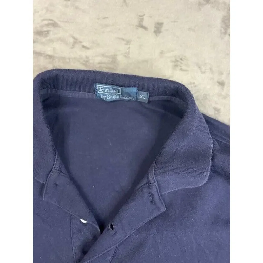 Polo‎ Ralph Lauren Shirt Mens XL Blue Short Sleeve